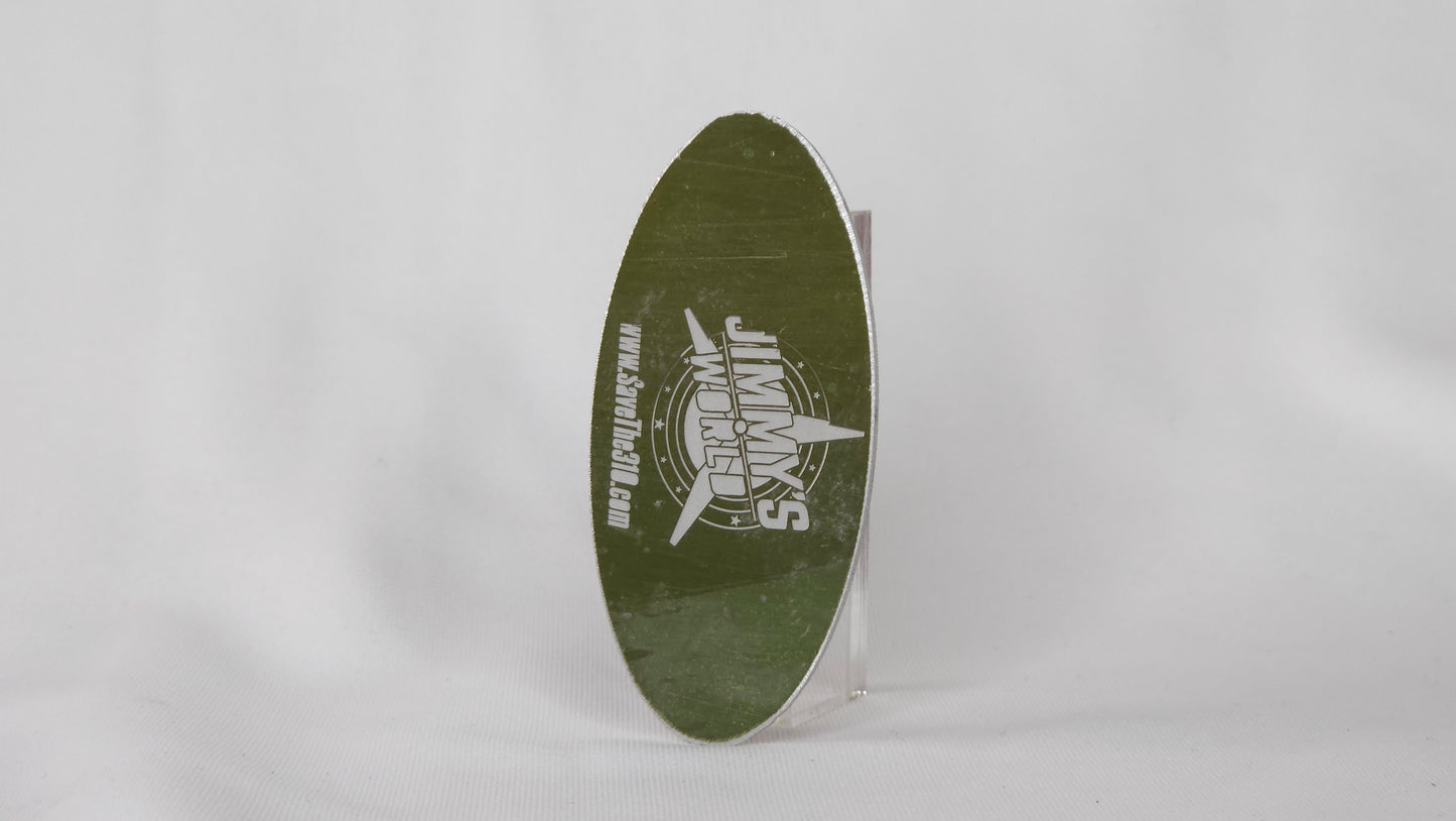 Elvis Jetstar Tag #0100-0999 Gold Level