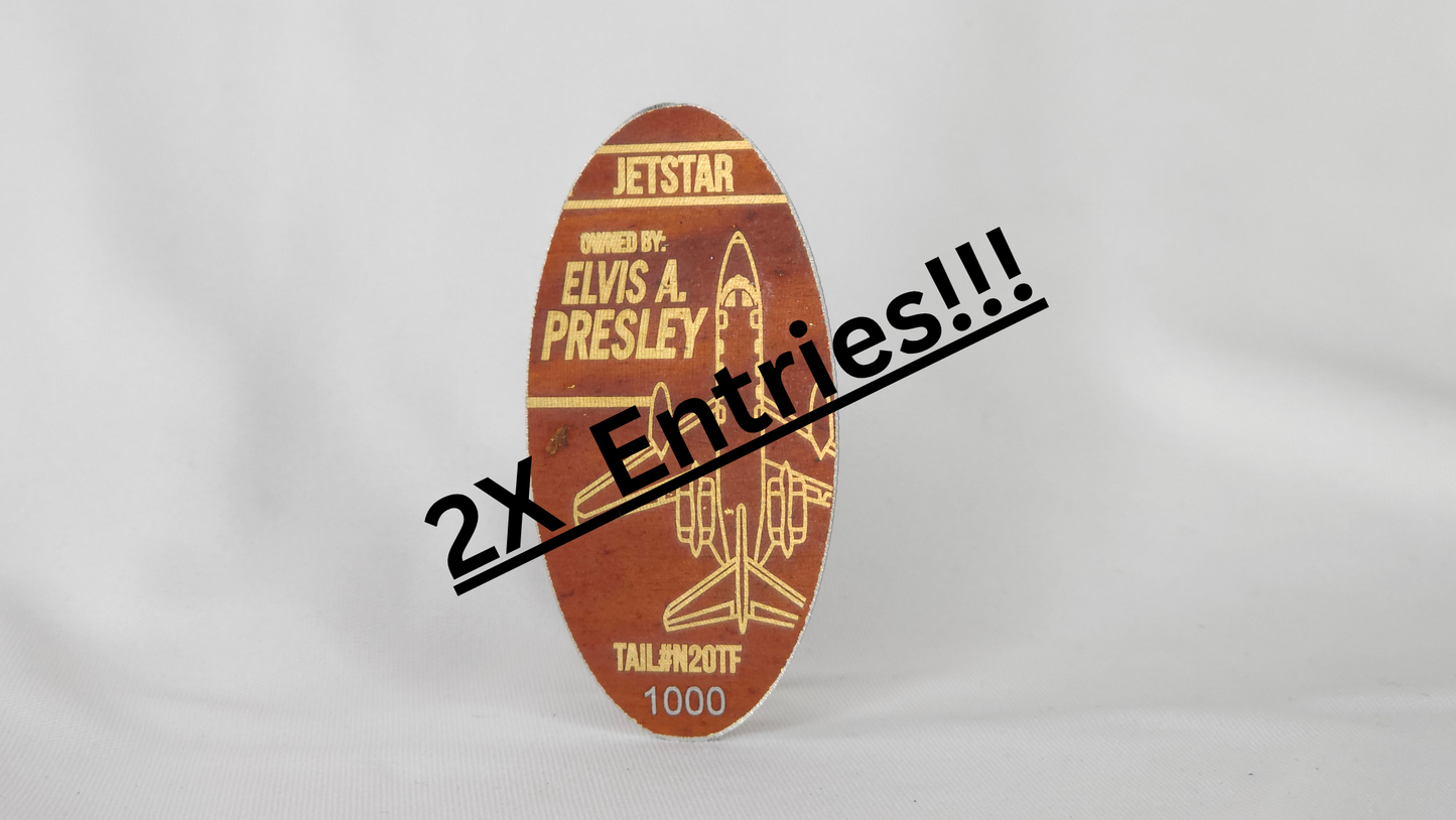 Elvis Jetstar Tag #1000-2167